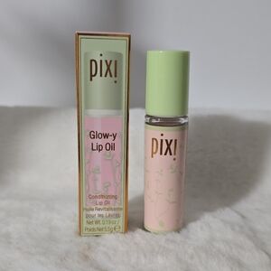 Pixi Glow-y Lip Oil Mint-y New In Box 5.5g